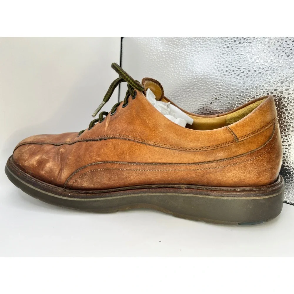 Mephisto Abel Welt Leather Oxfords‎ Shoes Mens Size 9 Brown Air Relax Goodyear